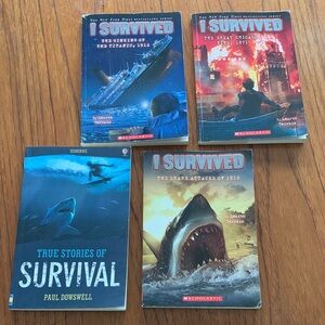 I Survived Paperback Collection and True Stories of Survival from Usborne